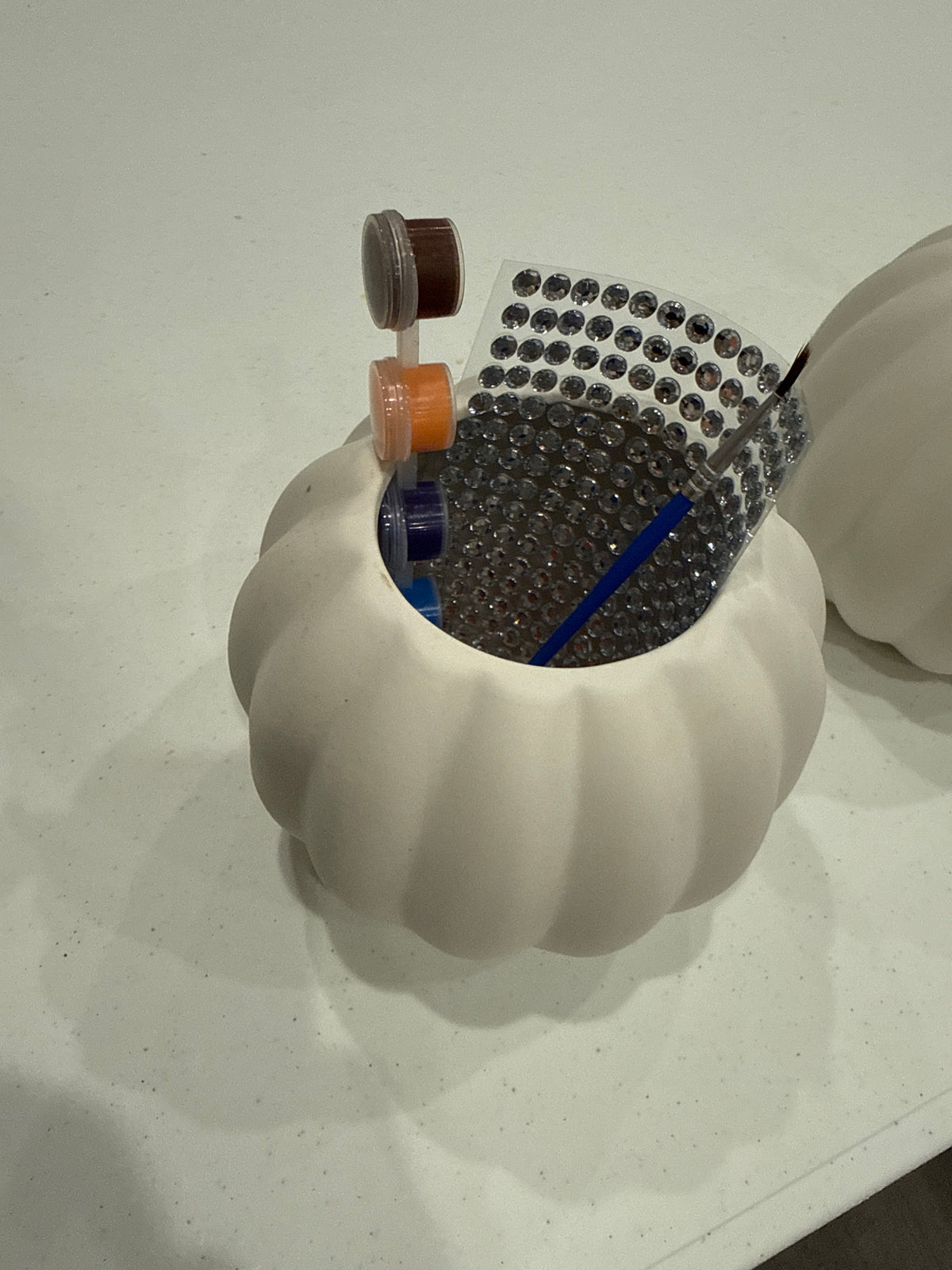 DIY Pumpkin Candy Bowl